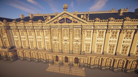 Amber Palace [Download] Minecraft Project Minecraft Palace, Minecraft Skyscraper, Amber Palace, Minecraft Building Guide, Pretty Buildings, Minecraft City Buildings, Minecraft Mansion, Minecraft House Plans, Bangunan Minecraft