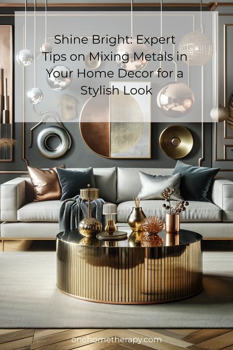 ✨ Shine Bright: Expert Tips on Mixing Metals in Your Home Decor for a Stylish Look ✨ Ready to transform your home into a stylish haven? Click to learn more about how you can effortlessly blend gold, silver, and bronze for a stunning look! Discover expert tips, exciting ideas, and inspiring photos that will spark your creativity. Elevate your decor game and shine bright with these simple yet powerful tricks! 🌟 #HomeDecor #InteriorDesign #MixingMetals Bronze Home Decor, Expensive Decor, Stylish Tips, Mixing Metals, Entryway Inspiration, Inspiring Photos, Rental Decorating, Modern Art Deco, Living Room Grey