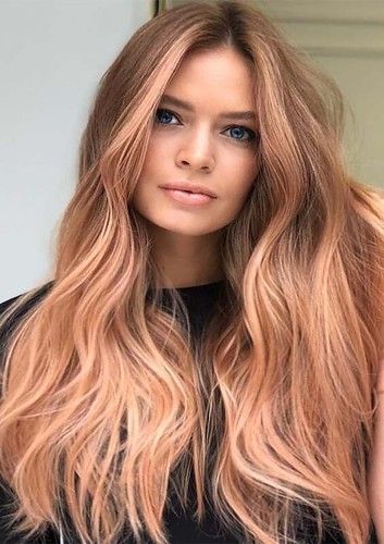 Grey Balayage, Champagne Blonde Hair, Red Balayage Hair, Blonde Ombre Hair, Dyed Tips, Ombre Blond, Blonde Balayage Highlights, Strawberry Blonde Hair Color, Beautiful Blonde Hair