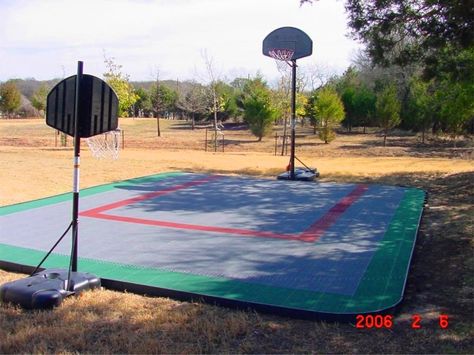 Outdoor Basketball Court Flooring | UltraBaseSystems® Pallet Basketball Court, Basketball Goal Backyard, Diy Basketball Court Backyard Cheap, Diy Basketball Court, Backyard Basketball Court, Outdoor Sports Court, Backyard Court, Home Basketball Court, Diy Basketball