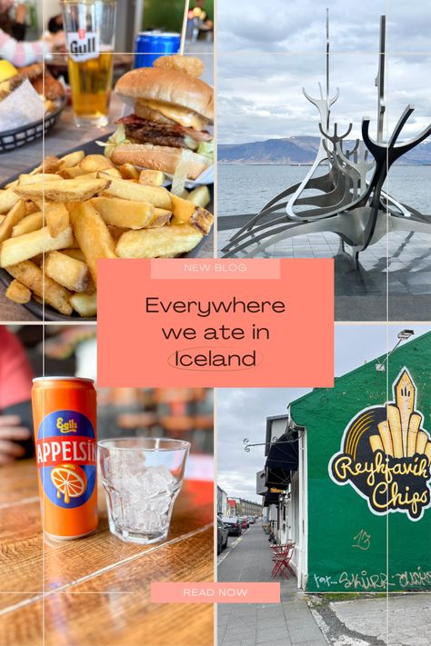 Where To Eat In Reykjavik Iceland, Reykjavik Iceland Food, Iceland Restaurants, Lamb Sandwich, Iceland With Kids, Vik Iceland, Iceland Food, Fast Food Places, Bbq Burgers