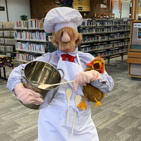 DIY Halloween Costume, Swedish Chef Costume, Inexpensive Halloween Costumes, Chef Costume, Swedish Chef, Halloween Costume, Halloween Costumes, Chef, Halloween