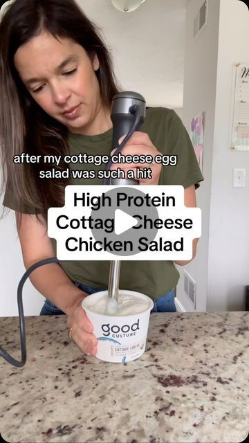 Cottage Cheese Chicken, Balanced Nutritionist, Good Protein Foods, Chicken Cottage, Cottage Cheese Eggs, Facebook Recipes, Keto Salad, Meat Salad, Cottage Cheese Recipes