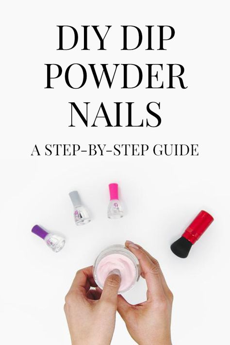 Dip Nail Step By Step, Dip Powder Nails Steps, Dip Nails Step By Step, Step By Step Dip Powder Nails, Dip Powder How To, Nail Dip Tutorials Step By Step, Nail Dip Powder Tutorial, How To Do Powder Dipped Nails At Home, Dip Powder Nails Step By Step