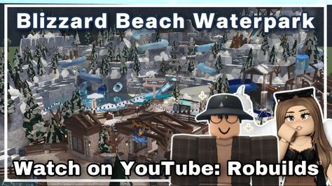 Bloxburg Waterpark, Beach Bloxburg, Blizzard Beach, Roblox Ideas, Indoor Waterpark, Bloxburg Ideas, Waterpark, Bloxburg House, Water Park