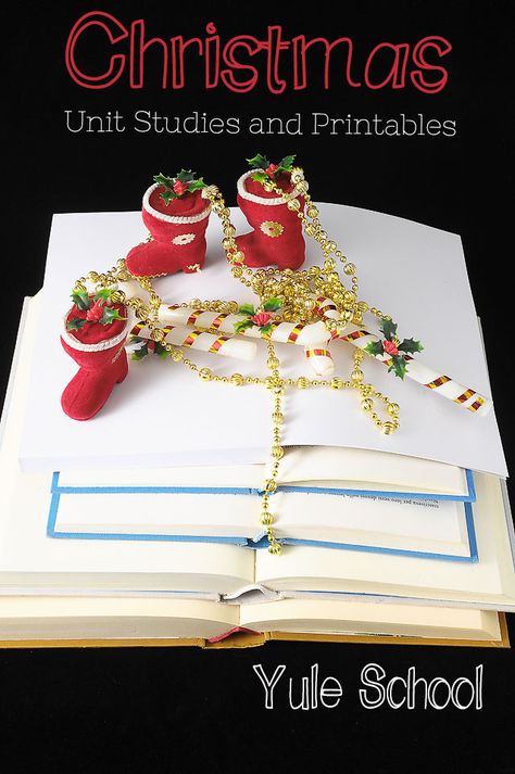 Christmas Unit Studies and Printables for Homeschoolers: Yule School Christmas Unit Study, Pam Barnhill, Christmas Homeschool, Christmas Lesson Plan, Homeschool Christmas, Science Homeschool, Homeschool Holidays, Christmas Units, Christmas Lesson