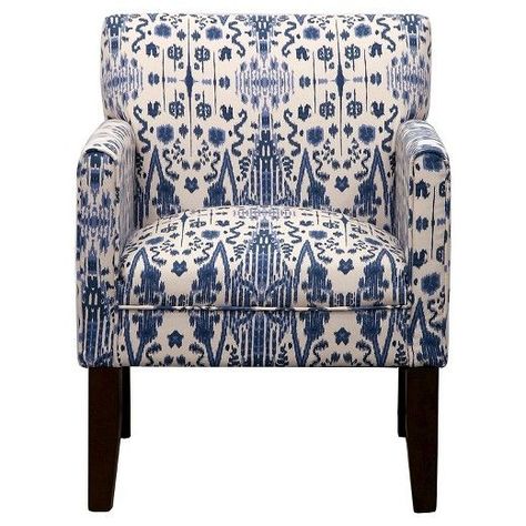 Casa Rock, Small Accent Chairs, Deco Boheme, White Chair, Blue Chair, Bedroom Chair, Accent Chairs For Living Room, Upholstered Furniture, Chair Fabric