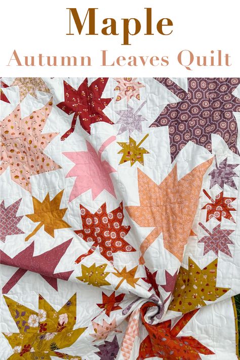 Autumn Leaves Quilt Pattern, Wendy Sheppard Quilt Patterns, Autumn Quilts Patterns, Autumn Quilts Ideas, Fall Quilt Ideas, Fall Quilts Patterns, Autumnal Quilt, Fall Quilts Autumn, Fall Quilt Blocks