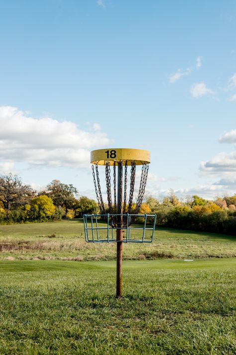 Everything Is Falling Into Place, Falling Into Place, Disc Golf Basket, Golf Photography, Disc Golf Courses, Frisbee Golf, Disc Golf, Fall Autumn, The Year