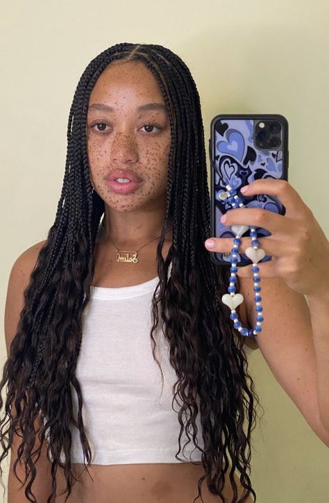 Salem Mitchell Braids, Salem Mitchell, Hair Growth Methods, Black Box Braids, Braided Hairstyles For Black Women Cornrows, Natural Hair Short Cuts, Protective Hairstyles Braids, Pretty Braided Hairstyles, Braids With Curls