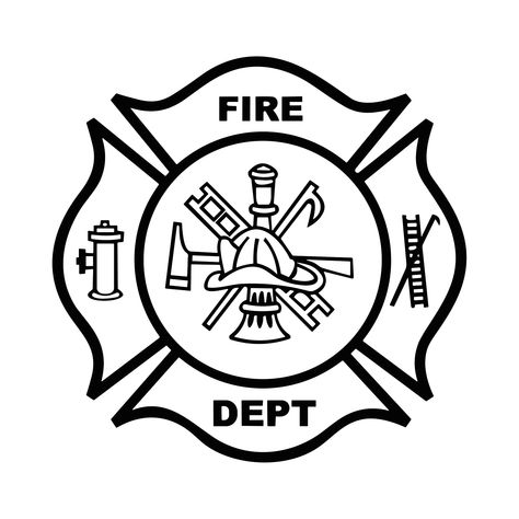 Fireman Badge, Fire Department Logo, Nurses Week Quotes, Firefighter Logo, Firefighter Decals, Fire Badge, Fireman Party, Firefighter Decor, Fire Drawing