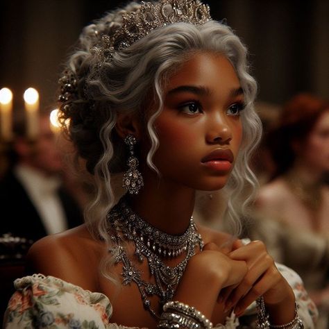 Hearts Entwined, Descendants 4, African Princess, Black Royalty, Royalty Aesthetic, Black Princess, Female Character Inspiration, Black Femininity, Princess Aesthetic