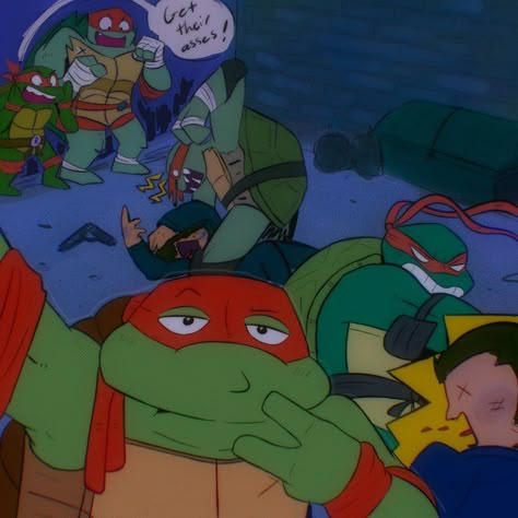 Teenage Mutant Ninja Turtles Funny, Turtles Forever, Mutant Mayhem, Tmnt Characters, Turtle Tots, Ninja Turtles Funny, Tmnt Comics, Teenage Mutant Ninja Turtles Artwork, Number Four