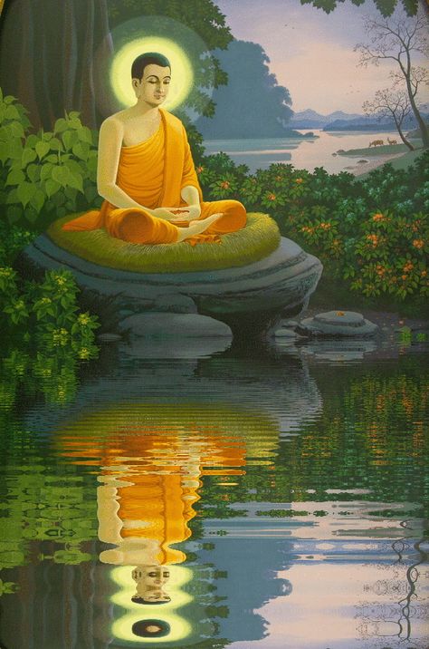 Vande. Vande. Buddhaya. Buddhaya. Namo. Namo.   Namo Bhagavato Ariya-ñāna-sāgara-Gotama-byuharājāya Tathāgataya Arahato Sammāsambuddhaya Sasāvakasanghaya. Buddha Gif, Inner Peace Art, We Are Infinite, Buddha Pictures, Buddha Nature, Buddhism Wallpaper, Buddha Painting Canvas, Arte Yoga, Meditating Buddha