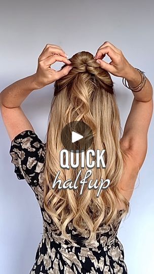 17K views · 2.9K reactions | Do you like quick and easy hairstyles?

Me too ☀️🙌🏼

For this half up hairstyle , all you need is one clear elastic and a maximum of 3 minutes of your precious time.

❌ That hairstyle is NOT difficult.

On my account I have many simple and quick, but also elaborate hairstyles.

Take a look.
I‘m happy to see you on my account😀
.
.
.
#fallhair #easyhair #easyhairstyle #everydayhair #hairtutorial #halfuphalfdown #halfuphairstyle | Claudia | Hairstyles Hair Styles Half Up Half Down Easy, Easy Down Hairstyles For Long Hair, Simple Half Up Half Down Hair, Simple Half Up Half Down Hairstyles, Easy Half Up Half Down Hairstyles, Victorian Era Hairstyles, Elaborate Hairstyles, Quick And Easy Hairstyles, Half Up Hairstyle