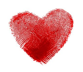 sweet Fingerprint Heart, Thumb Prints, Tanah Liat, Red Icons:), Tattoos For Kids, Mom Tattoos, Trendy Tattoos, Red Aesthetic, Finger Tattoos