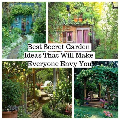 Garden Alcove Ideas, Outdoor Nooks Secret Gardens, Garden Design With Seating Area, Garden Sitting Ideas Outdoors, Along The Fence Garden, Outdoor Garden Area Ideas, Garden Secret Corner, Secret Garden Patio Ideas, Secret Gardens Landscape