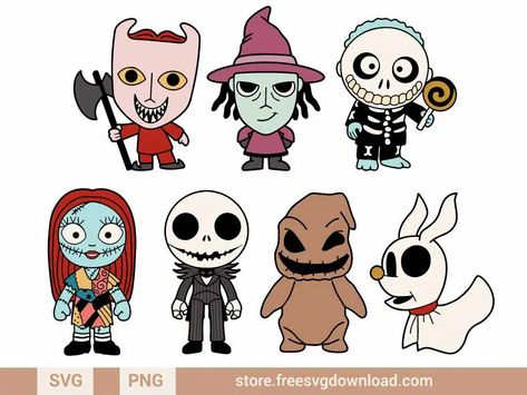 Characters From Nightmare Before Christmas, Cute Cartoon Horror Characters, Free Svg Nightmare Before Christmas, Nightmare Before Christmas Png Free, The Nightmare Before Christmas Character, Cute Nightmare Before Christmas Drawings, Jack Skellington Clipart, Nightmare Before Christmas Characters Character Drawing, Horror Cartoon Drawing