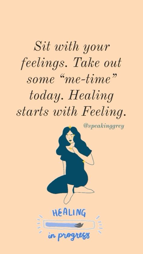 speakinggrey on Instagram: Healing also starts with feeling. Don’t suppress, neglect or invalidate your experience and your emotions. Take out some time for yourself… Time For Yourself, Thought Quotes, Deep Thought, Deep Thought Quotes, Take Out, Me Time, Thoughts Quotes, Self Help, Self Care