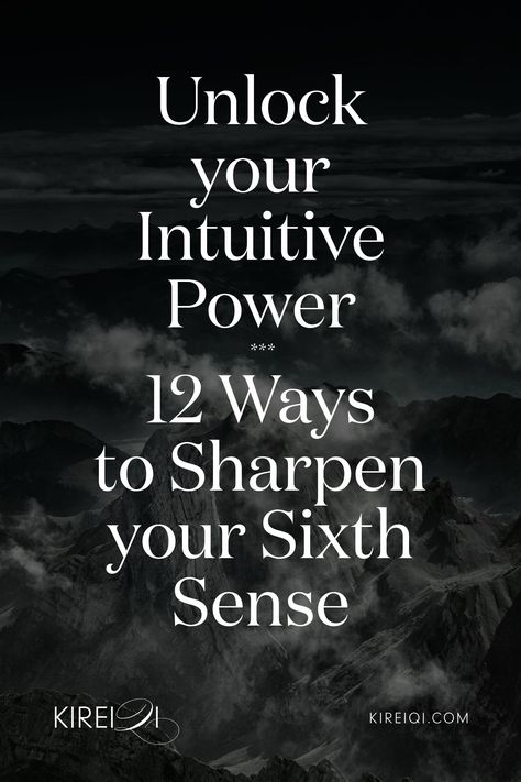 In this blog post titled "12 ways to develop your intuition", you will discover a variety of techniques that can help you enhance your intuitive abilities. From practicing mindfulness to keeping a dream journal, these strategies will enable you to tap into your inner wisdom and make better decisions in your personal and professional life. Unlock the power of your intuition and embark on a journey of self-discovery with these 12 insightful methods. #intuitiondevelopment #innerwisdom #mindfulness How To Tap Into Your Intuition, How To Develop Your Intuition, How To Tune Into Your Intuition, Improving Intuition, A Woman’s Intuition, Emotional Clutter, Practicing Mindfulness, Blog Post Titles, Inner Guidance