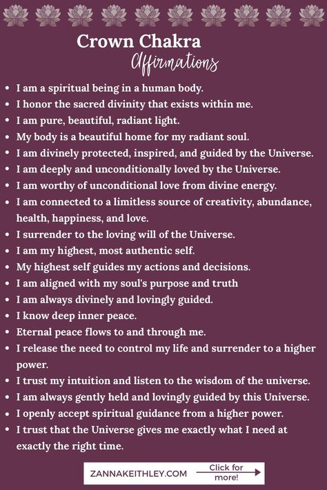 Connection To Self, Highest Self Affirmations, Power Affirmations, Highest Self, Spiritual Affirmations, Connection Affirmations, Divine Affirmations, How To Open Crown Chakra, How To Heal Crown Chakra