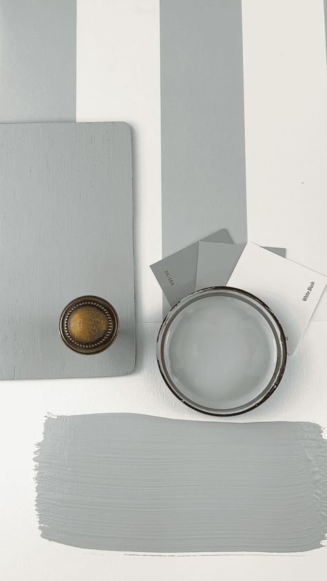 Benjamin Moore Boothbay Gray - Simple DIY Benjamin Moore Boothbay Gray, Boothbay Gray, Hale Navy Benjamin Moore, Grant Beige, New Build Ideas, Benjamin Moore White, Blush Wallpaper, Blue Cabinets, Design Boards