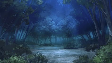 Gacha Woods Background, Kny Background Scenery Night, Kny Background Scenery, Kny Background, Anime Night, Gacha Backgrounds, Episode Backgrounds, Scene Background, Forest Color