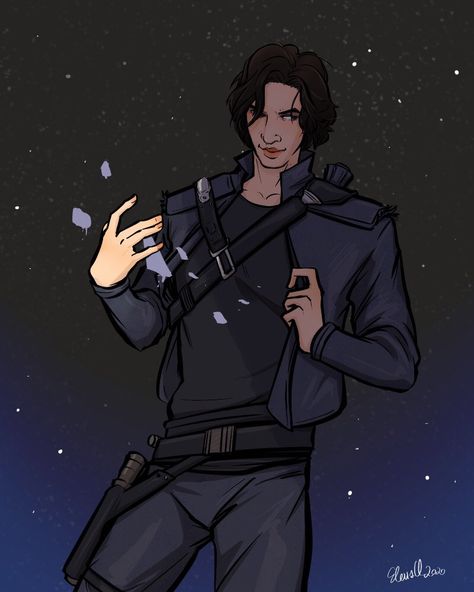 Ben Solo Fanart, Kylo Ren Fanart, Starwars Fanart, Star Wars Novels, Knights Of Ren, Drawing Application, Ben Solo, Star Wars Kylo Ren, Star Wars Love