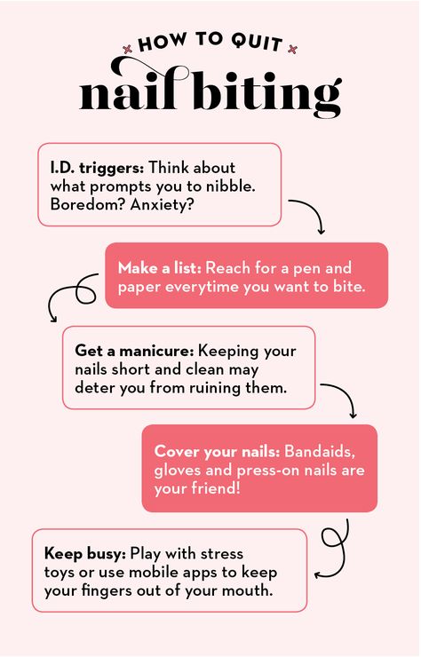 How to Quit Biting Your Nails Stop Biting Your Nails, Stop Nail Biting, Nail Biting Habit, Biting Nails, Nail Growth Tips, Nails May, Nail Quotes, Nail Biting, Nail Growth