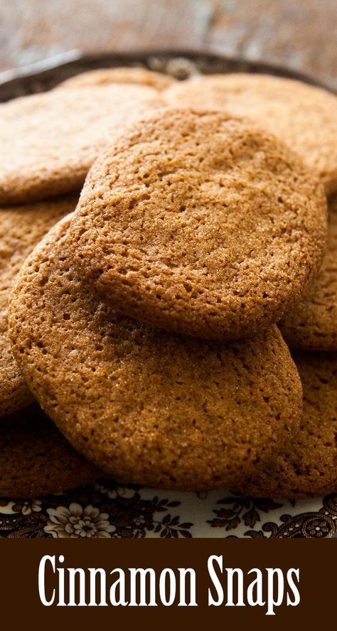 Cinnamon Biscuits, Gingersnap Cookies, Cookie Christmas, Cinnamon Cookies, Ginger Snap Cookies, Easy Cinnamon, Ginger Recipes, Ginger And Honey, Holiday Cookie