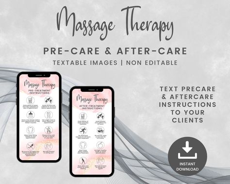 Massage Aftercare, Aftercare Cards, Beauty Professional, After Care, Jpg Images, Beauty Design, Dermal Fillers, Massage Therapist, Body Sculpting