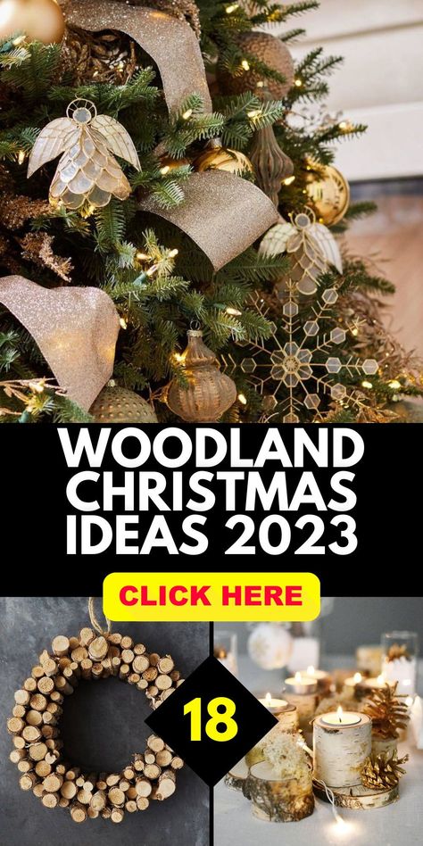 From the majestic allure of the woodland christmas tree to the detailed elegance of tablescapes, the comprehensive woodland christmas ideas 2023 guide serves as your compass to a festive season that’s rich in nature's charm, rustic elements, and an atmosphere that promises an unforgettable holiday experience. Cozy Woodland Christmas, Holiday Decorating With Tree Branches, Woodland Animal Christmas Trees, Natural Looking Christmas Tree Decor, Woodland Creatures Tree, Woodland Ornaments Diy Rustic Christmas, Cabin Style Christmas Tree, Antler Christmas Tree Decorations, Cabin Christmas Tree Decor