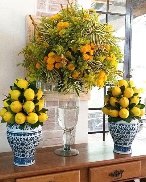 Blue Willow Decor, Hype Beast Bedroom, Lemon Table Decor, Home Gel Nails, Native Plant Garden, Lemon Centerpieces, Hype Beast, Lemon Flowers, Native Plant Gardening