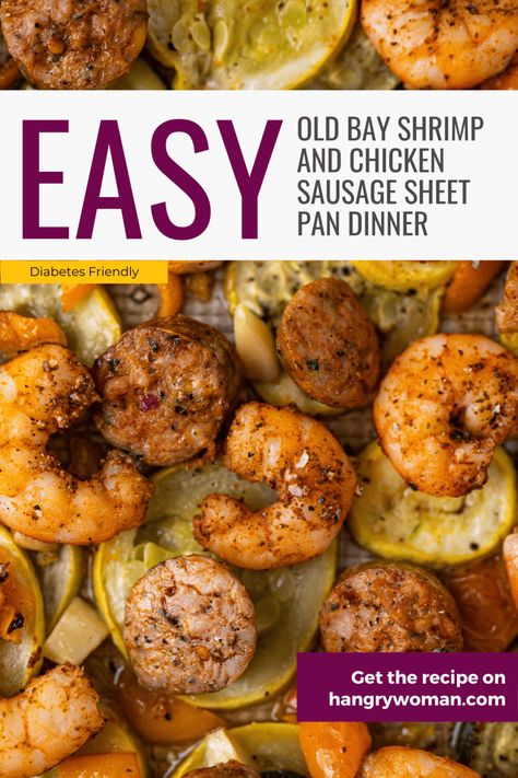 Shrimp Sausage And Chicken Recipes, Low Carb Shrimp And Sausage Recipes, Shrimp And Sausage Sheet Pan Dinner, Shrimp Meals For Diabetics, Chicken Sausage Sheet Pan Dinner, Chicken Sausage Butternut Squash Sheet Pan, Chicken Sausage Sheet Pan, Sausage Sheet Pan Dinner, Sausage Sheet Pan