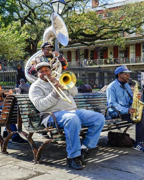 New Orleans Music, New Orleans Museums, Spring Break Destinations, Jackson Square, Jazz Art, New Orleans Travel, Southern Comfort, Big Easy, Music Event