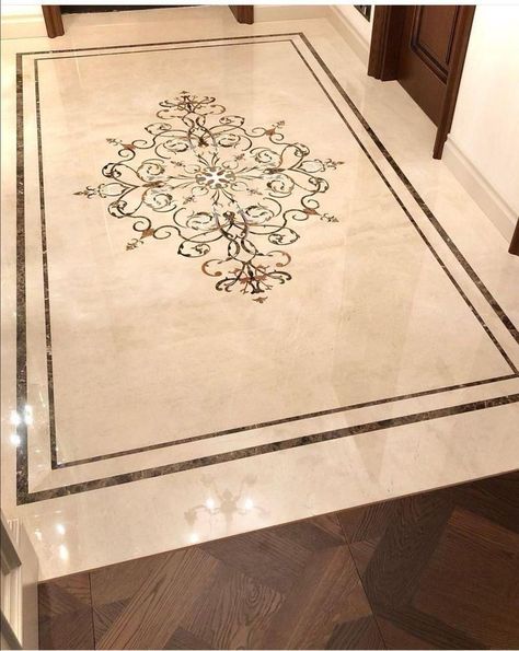 Inlay Flooring Pattern, Marble Inlay Designs, Elevator Lobby Design, Marble Inlay Floor, Floor Pattern Design, Marble Floor Pattern, Italian Marble Flooring, Inlay Flooring, Marble Flooring Design