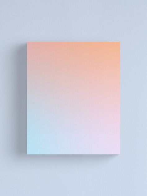 "17 Pastel Background Gradient 220727 Aura Ombre Valourine Digital Minimalist Art" Canvas Print by valourineart | Redbubble Wallper Iphone, Gradient Painting, 2d Abstract, Plain Wallpaper Iphone, Background Gradient, Pastel Ombre, December 01, Pastel Abstract, Plain Wallpaper