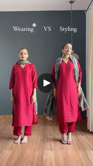 Loose Kurti, Summer Outfits Loose, Monali Thakur, Red Kurti, Spring Summer Outfits, 10 Days, Summer Outfits, Spring Summer, Red