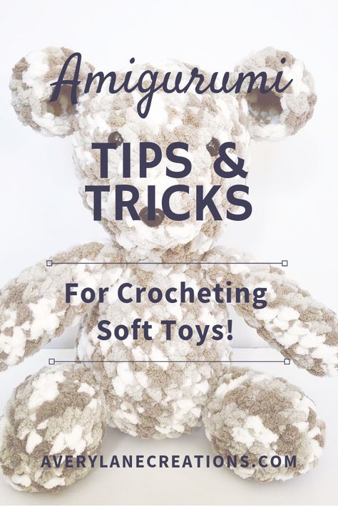 Crochet Amigurumi Tips, Amigurumi Tips And Tricks, Blanket Yarn Amigurumi, Amigurumi Techniques, Amigurumi Tips, Amigurumi Projects, Big Yarn, Bernat Blanket Yarn, Crochet Tips