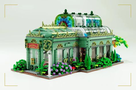 Lego Classic Creative Brick Sets, Lego Free Build Ideas, Classic Lego Building Ideas, Lego Greenhouse, Lego Moc Ideas, Lego City Ideas, Lego Building Ideas, Lego Home, Lego House Ideas