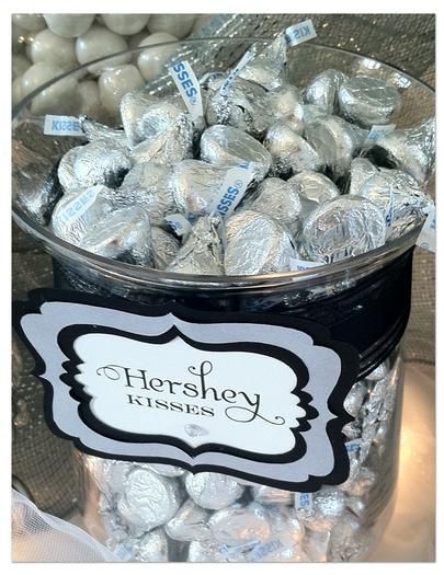 Black And White Candy Table, White Candy Table, Sweets Buffet, Jazz Party, 70 Birthday, Candy Buffet Wedding, White Buffet, Cocktail Ideas, 60 Wedding Anniversary