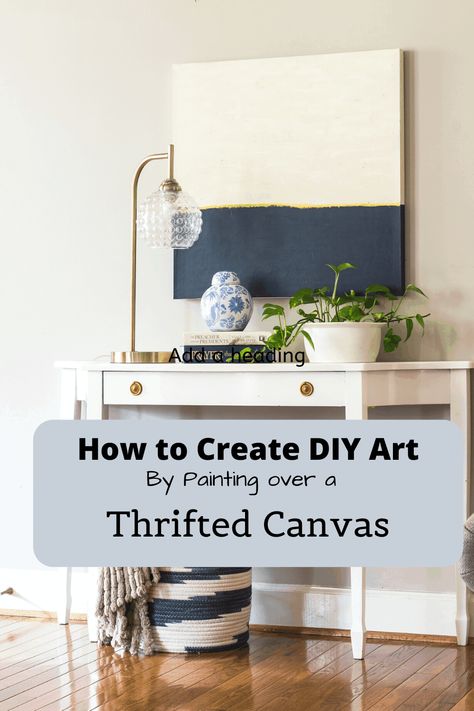 Make Wall Art, Diy Canvas Art Easy, Diy Canvas Wall Art, Diy Artwork, Bedroom Canvas, Create Diy, Modern Diy, Diy Art Painting, Diy Canvas Art