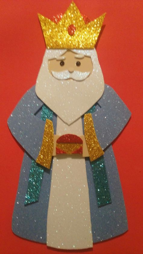 Epiphany Crafts, Santa Claus Crafts, Outdoor Christmas Tree Decorations, Diy Felt Christmas Ornaments, Bible Crafts For Kids, Christmas Play, Felt Christmas Decorations, Christmas Themes Decorations, Nativity Crafts