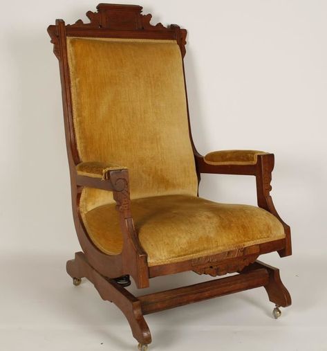 Eastlake Victorian Platform Rocker Platform Rocker, Eastlake Victorian, Antique Rocking Chairs, Rocking Chair, Rocker, House Ideas, Accent Chairs, Furniture, Home Decor