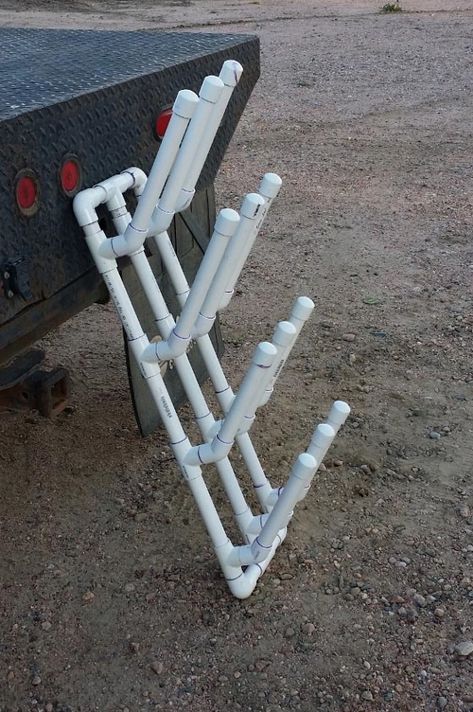 Boot Storage Diy, Pvc Bird Feeder, Pvc Pipe Furniture, Horse Trailer Organization, Pvc Crafts, Tack Room Organization, Pvc Railing, Pvc Pool, Horse Trailer Living Quarters