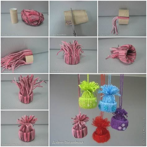 <input type="hidden" value="" data-frizzlyPostContainer="" data-frizzlyPostUrl="http://www.icreativeideas.com/creative-ideas-diy-cute-yarn-winter-hat-ornaments/" data-frizzlyPostTitle="Creative Ideas Yarns Ornaments, Yarn Hats, Crafts Kids, Navidad Diy, Yarn Diy, Ornament Crafts, Christmas Crafts For Kids, Winter Crafts, Xmas Ornaments