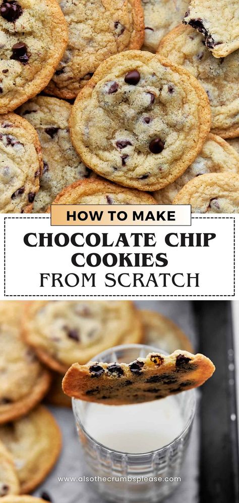 Ever wondered if chilling cookie dough before baking really makes a difference? Let's put this age-old question to rest. Join me in my kitchen as we compare the outcomes of different cookie dough chilling methods and how they affect the texture, taste and browning of your cookies. Homade Chocolate Chip Cookies, Best Choc Chip Cookie Recipe, Choclate Chip Cookie Recipe, Chocolate Chip Cookies From Scratch, Basic Cookie Recipe, Crispy Chocolate Chip Cookies, Make Chocolate Chip Cookies, Cookies From Scratch, Pumpkin Spice Recipe