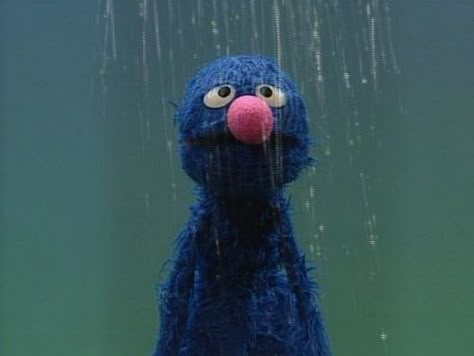 Childhood is forever changed with this sad “Sesame Street” news Rain Drops, Sesame Street, Water, Green, Blue