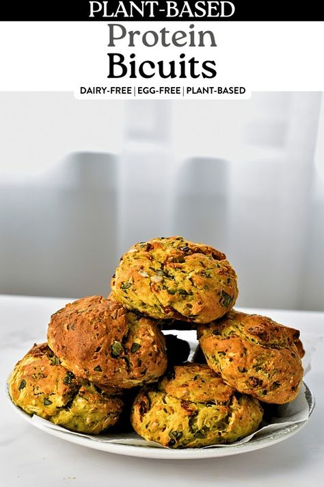 Protein Biscuits - The Conscious Plant Kitchen Wfpb Bread, Protein Biscuits, Easy Protein Snacks, Conscious Plant Kitchen, Lentil Bread, Vegan Biscuits, Easy Protein, Lentil Dishes, Plant Kitchen