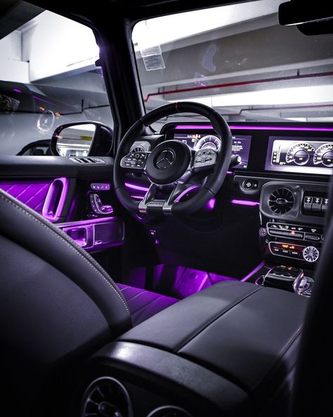 G Wagon Matte Black, Mercedes G Wagon Interior, G Wagon Interior, G Wagon Amg, Black G Wagon, Wagon Interior, Mercedes Benz Interior, Mercedes Jeep, Benz Suv